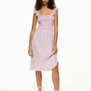 NWT Aritzia Wilfred dress, color lilac, size S